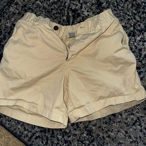 Bearbottom 5.5 inch khaki shorts